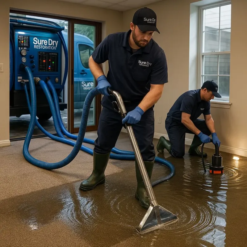 Water Extraction and Removal process in Tehachapi, CA
